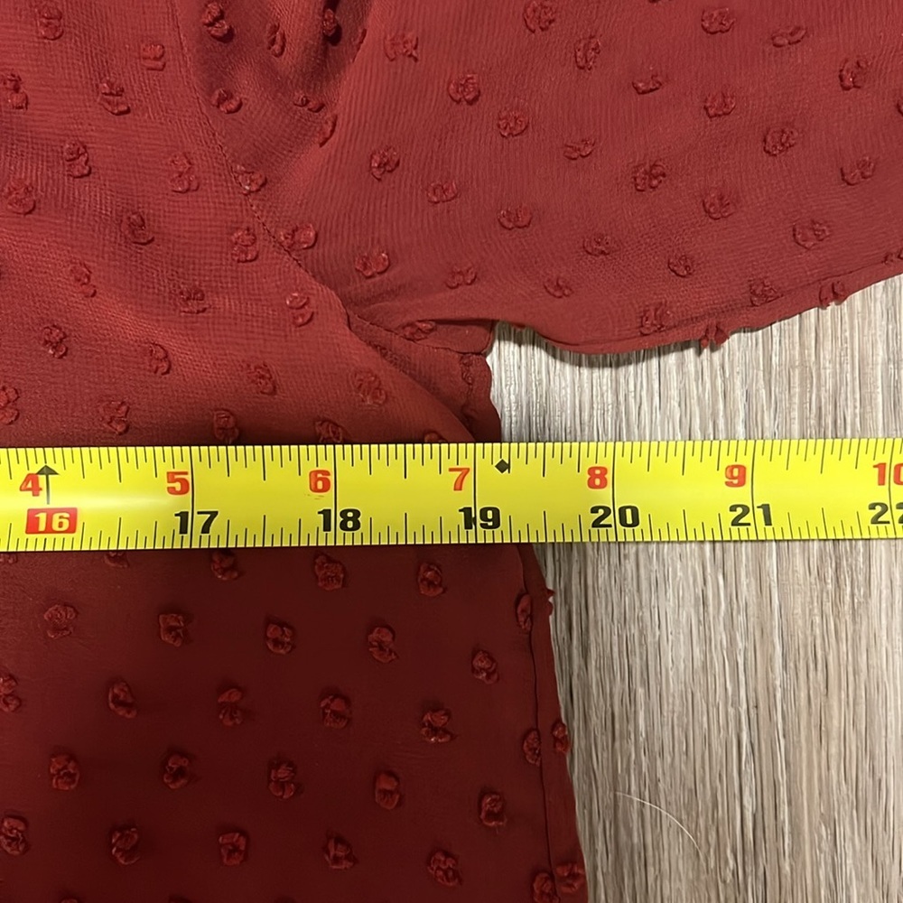 J.Crew Ruffle Front Top In Clip Dot​ - Picture 11 of 14
